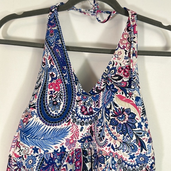 Tommy Bahama Palais Paisley Halter Dress XS - Picture 4 of 7